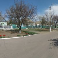 Улица Ленина. Апрель. Панорама., Нижние Серогозы