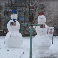 Зима и выборы в нашем дворе, Новотроицкое