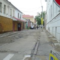 Kherson, street view with "wather shop" (its not recommended to use wather from tap). June, 2009, Херсон
