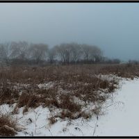winter landscape, Волочиск
