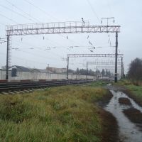 Станция Волочиск. Вид в сторону Войтовцов, Волочиск