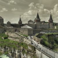 Old fortress - Крепость в Каменце-Подольском, Каменец-Подольский