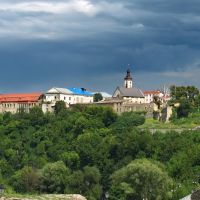 Kamenetz-Podolsk. Panorama of the old city. Каменец-Подольский. Панорама старого города., Каменец-Подольский