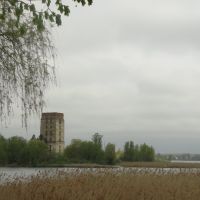 Башта на березі річки Случ - Tower on the river Sluch, Староконстантинов