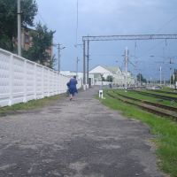 Станция Шепетовка. Вид на вокзал, Шепетовка