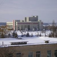 Вид на ДК из дома на Курчатова, Нетешин