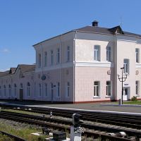 Вокзал станції Христинівка, 12.07.2008, Христиновка
