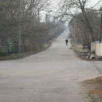 Вулиця Кірова (зліва місто Христинівка, справа село Христинівка), Христиновка