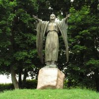 Statue of Jaroslavna, Новгород Северский