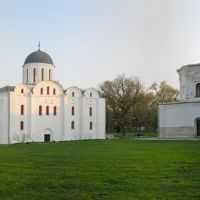 Панорама Древнего Вала в конце апреля, Чернигов