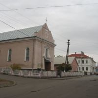 кіцманський костел ♦ Catholic church in Kitsman, Кицмань