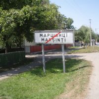 end od village Marshintsy, Новоселица