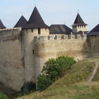 Chocim - jedna z twierdz granicznych Królestwa Polskiego = border fortress of the Polish Kingdom (The Polish–Lithuanian Commonwealth), Хотин