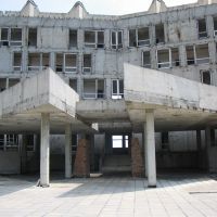 Crimea.Abandoned hotel., Кацивели