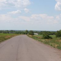 дорога со станции в деревню, Красногвардейск