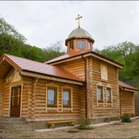 Новый храм Кизилташского монастрыя, Краснокаменка