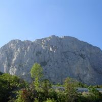Typické skalné útvary na Kryme, Санаторное