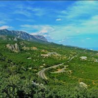 Road from Sevastopol to Yalta, Симеиз