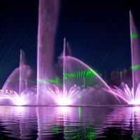Фонтан "Roshen" Водно-свето-музыкальное шоу  /  Fountain "Roshen" Water, Light and Music Show.  #3, Винница