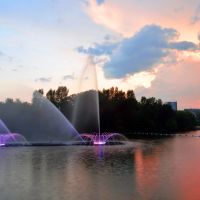 ROSHEN FOUNTAIN 1. Magic Flowers on the water., Винница