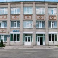 Панорама здания школы, Липовец
