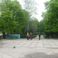 вхід в міський парк, Могилев-Подольский