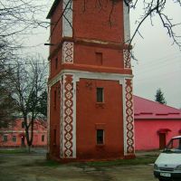 Старая водонапорная башня на территории школы-интернат, Тульчин