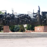Памятник воинам 1941-1945, Хмельник