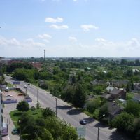 панорама з висоти, Владимир-Волынский
