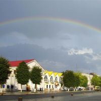 rainbow, centre, cafe Apelsyn, Ковель