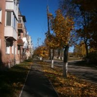 Autumn street, Ковель