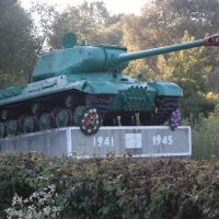 A tank as a monument, Локачи