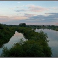 Вечір над Стиром  Wieczór nad Styrem  Evening over Styr river, Луцк
