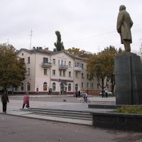 Верхнеднепровск. Памятник Ленину., Верхнеднепровск