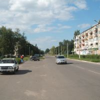 Lenin Street into Town, Вольногорск