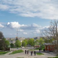 Spring panorama. Весенняя панорама, Никополь