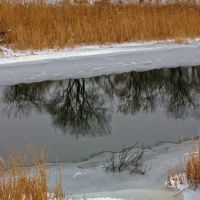 Река зимой - Winter River, Павлоград