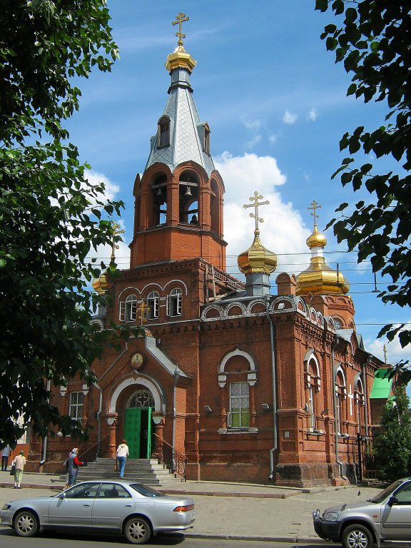 Никольская церковь на Ленинском проспекте, Барнаул