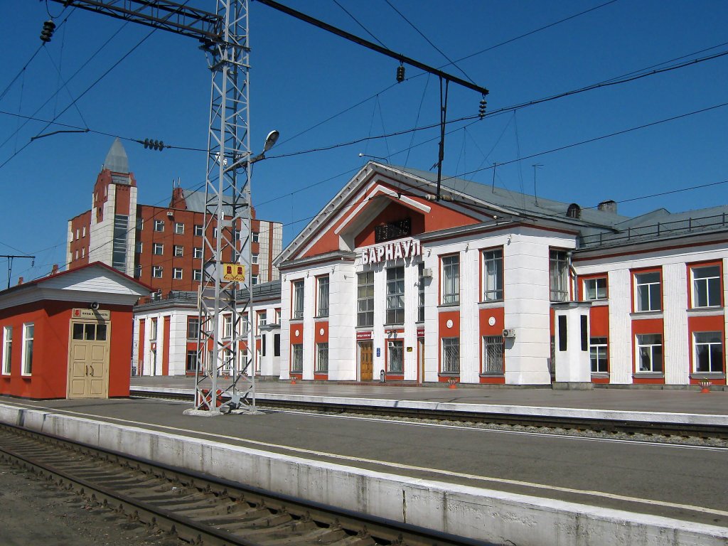 железнодорожный вокзал, Барнаул