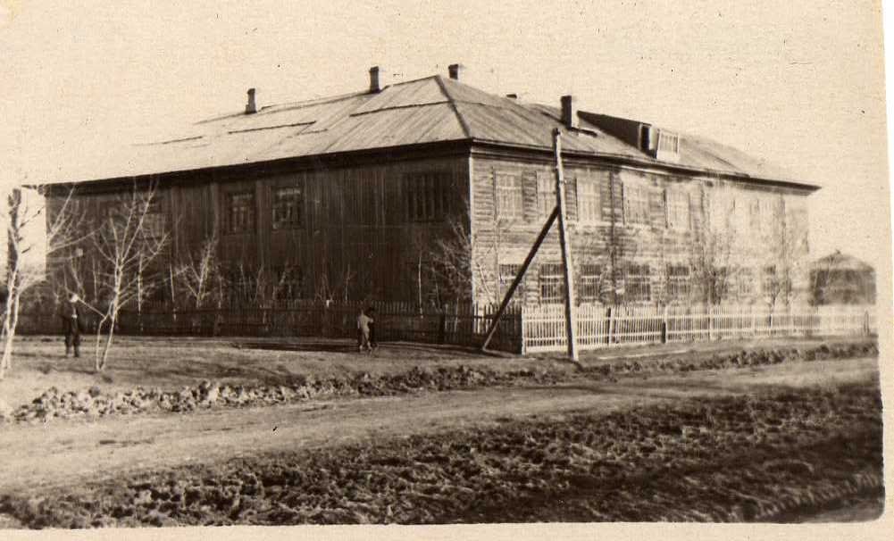 Школа 1956 г, Усть-Чарышская Пристань