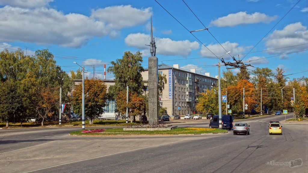 октябрьская площадь памятник науке, Ковров