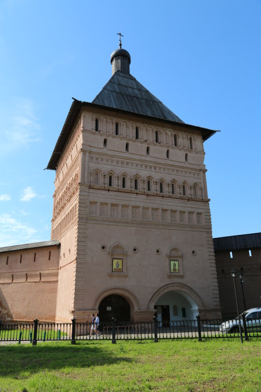 Главная проездная башня Спасо-Евфимиевского монастыря, Суздаль