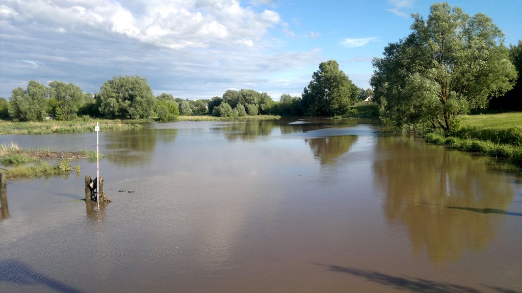 река Сундовик после летнего ливня (июль 2017г.), Большое Мурашкино