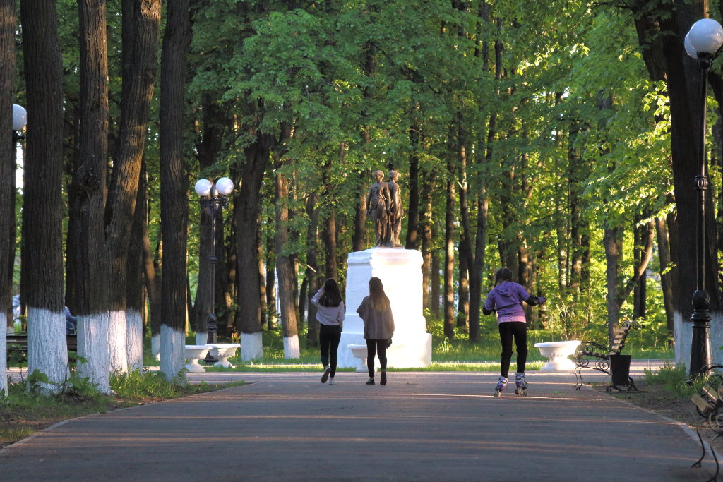 Фото Городской парк в городе Шуя