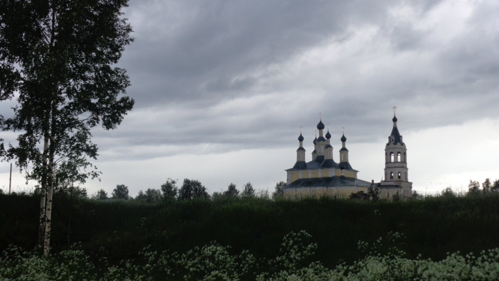 Вид на Богородицкую церковь, Солигалич