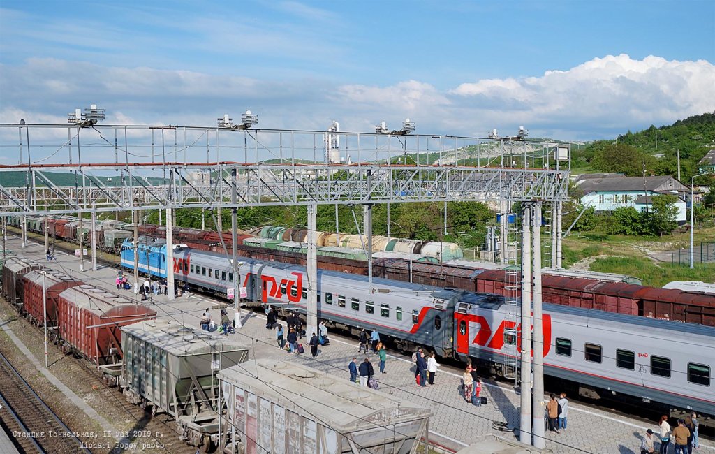 Станция Тоннельная, май 2019 г., Верхнебаканский