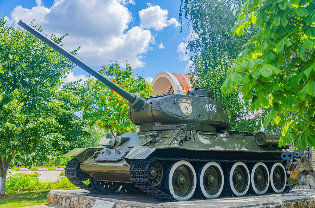 Танк Т-34-85, Курск