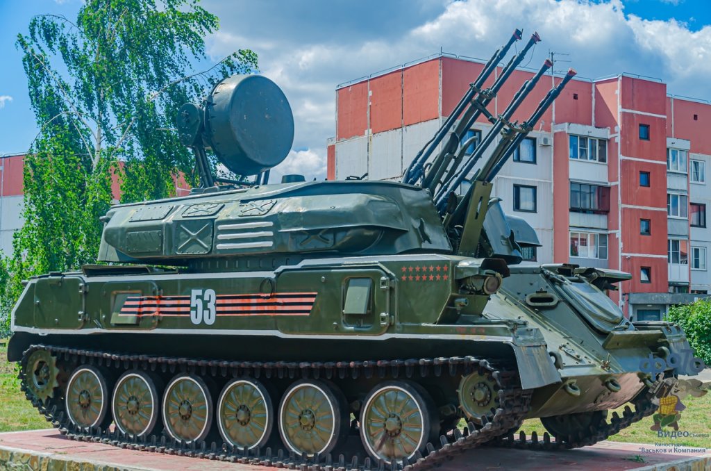 Зенитная самоходная установка Шилка ЗСУ-23-4, Курск