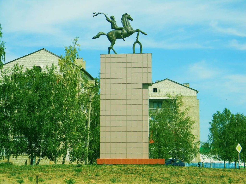 Памятник «Вестник»   .  mvn-sar, Лямбирь