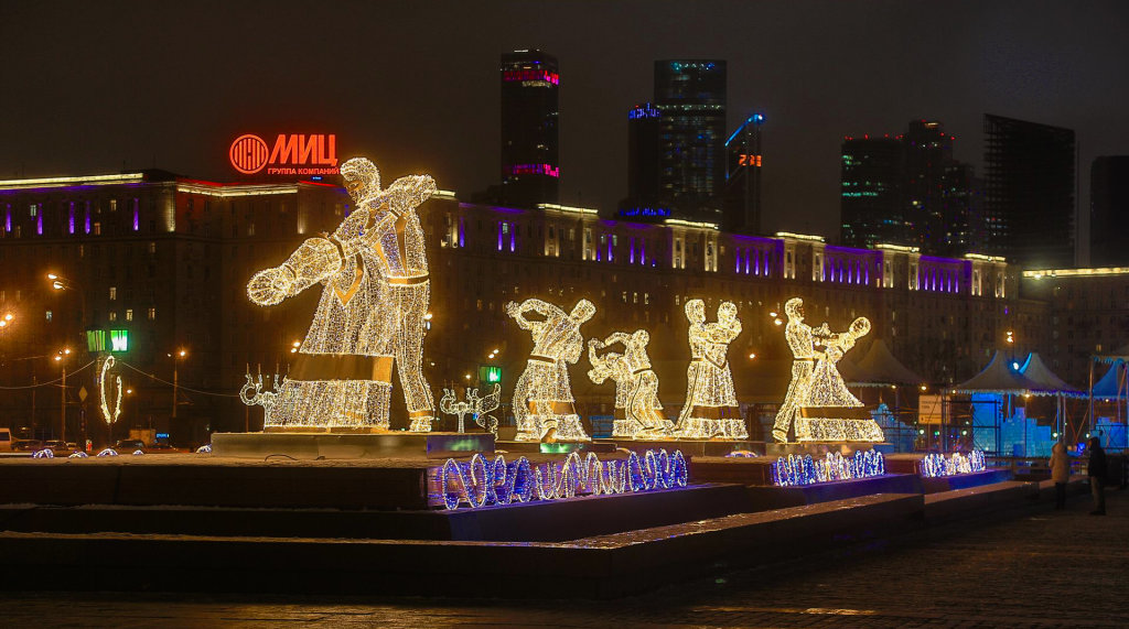 Новогодняя Москва, Москва